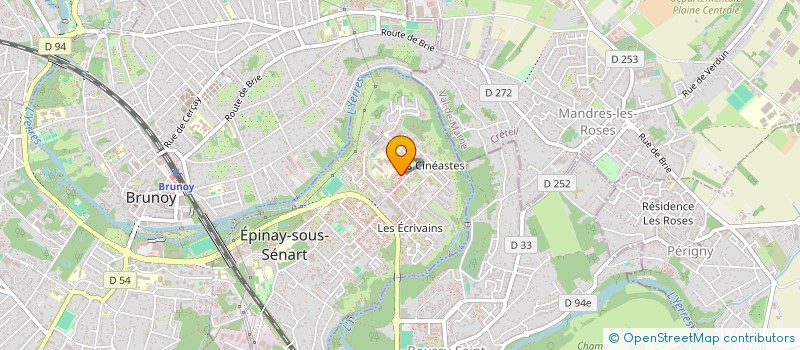 localisation de l'entreprise MADAME TEREZA EQUBAMICHEAL TEKIE  EPINAY-SOUS-SENART