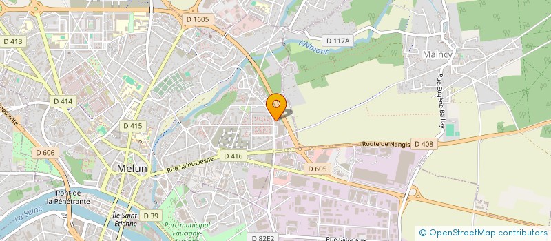 localisation de l'entreprise MADAME TEREZA RODRIGUEZ à MELUN