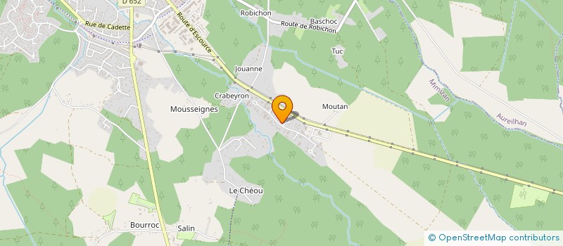 localisation de l'entreprise MADAME TERI LARCOMBE  MIMIZAN