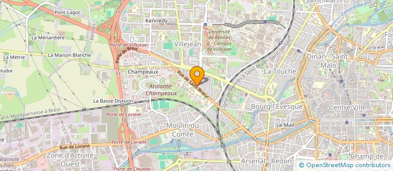 localisation de l'entreprise MADAME TERINA GHANI  RENNES