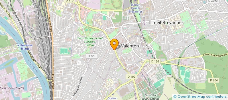 localisation de l'entreprise MADAME TESIKA BANDHOO  VALENTON