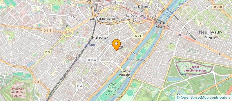 localisation de l'entreprise MADAME TESNIM AMIMER  PUTEAUX