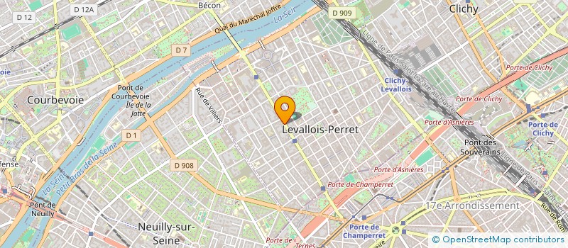 localisation de l'entreprise MADAME TESS ATLAN à LEVALLOIS-PERRET