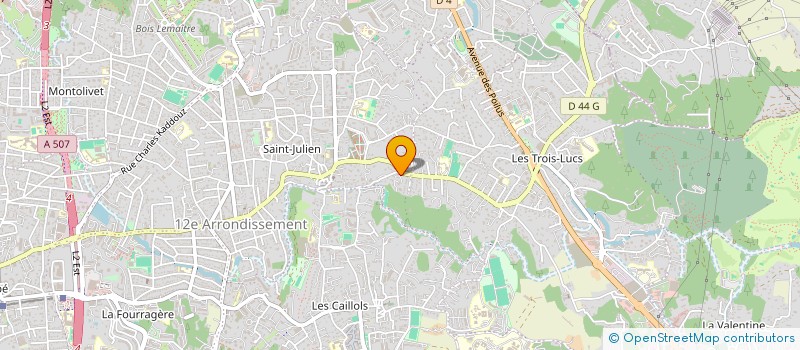 localisation de l'entreprise MADAME TESS BENHAYOUN à MARSEILLE
