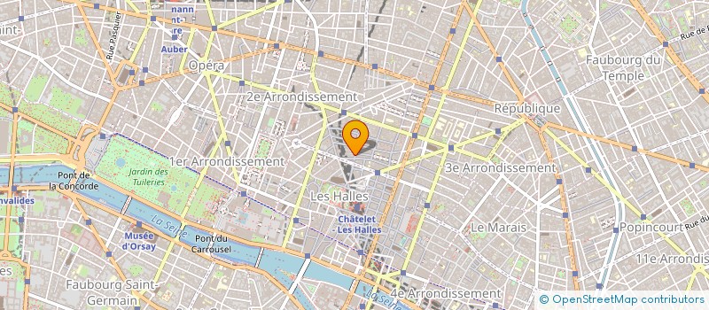 localisation de l'entreprise MADAME TESS CEVAER  PARIS