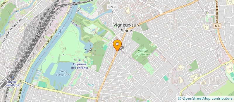 localisation de l'entreprise MADAME TESS FLAMENT à DRAVEIL