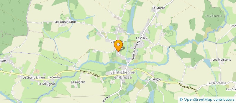 localisation de l'entreprise MADAME TESS FURMANCZAK  SAINT-ETIENNE-EN-BRESSE