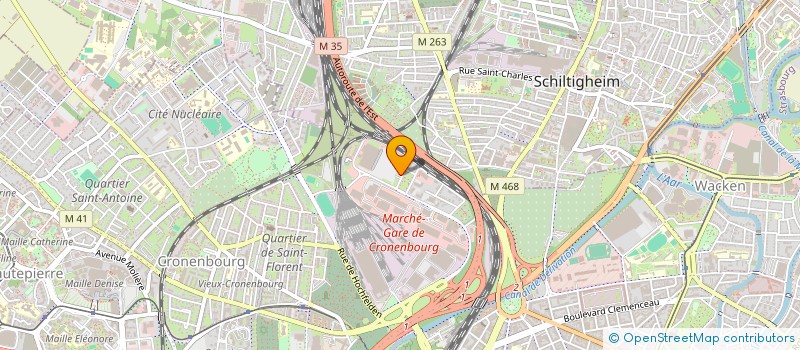 localisation de l'entreprise MADAME TESS GAUTHIER à STRASBOURG