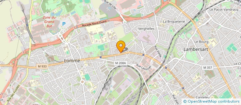 localisation de l'entreprise MADAME TESS LE BOT à LILLE