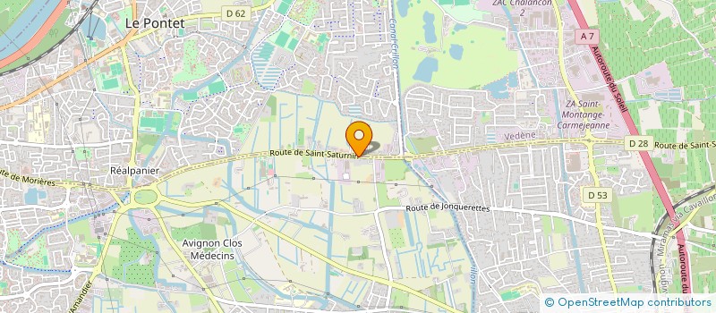 localisation de l'entreprise MADAME TESS LEBEAU--SANTIAGO  AVIGNON