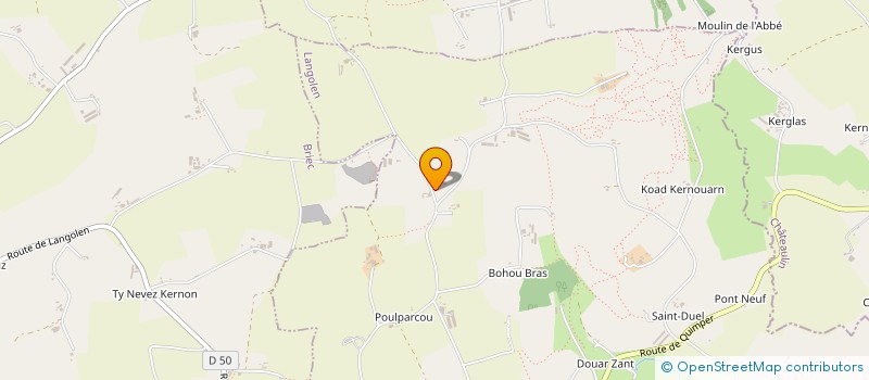 localisation de l'entreprise MADAME TESS SCRIGNAC  LANGOLEN