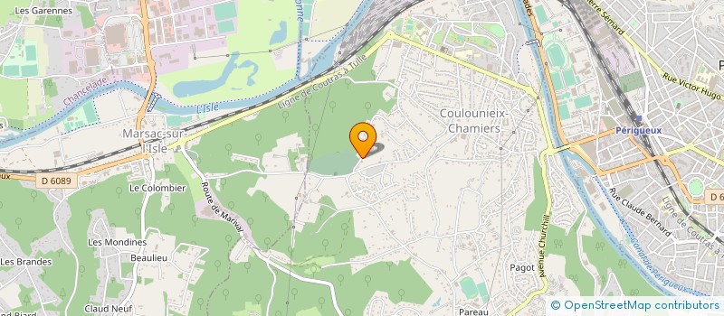 localisation de l'entreprise MADAME TESS TONDUSSON  COULOUNIEIX CHAMIERS