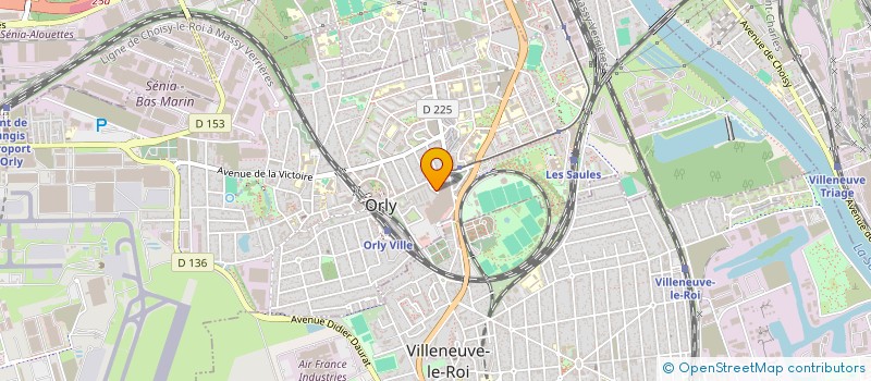 localisation de l'entreprise MADAME TESSA FRANCOIS  ORLY