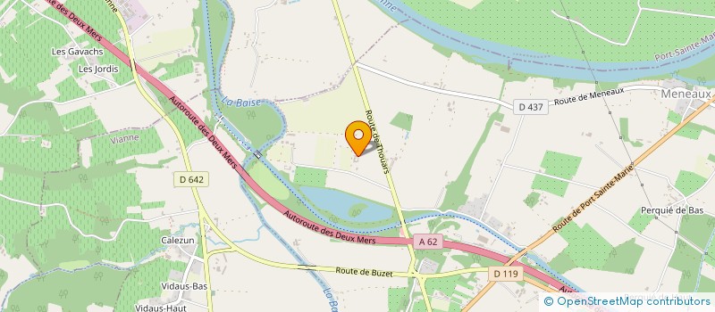 localisation de l'entreprise MADAME TESSA LACOMBE  VIANNE