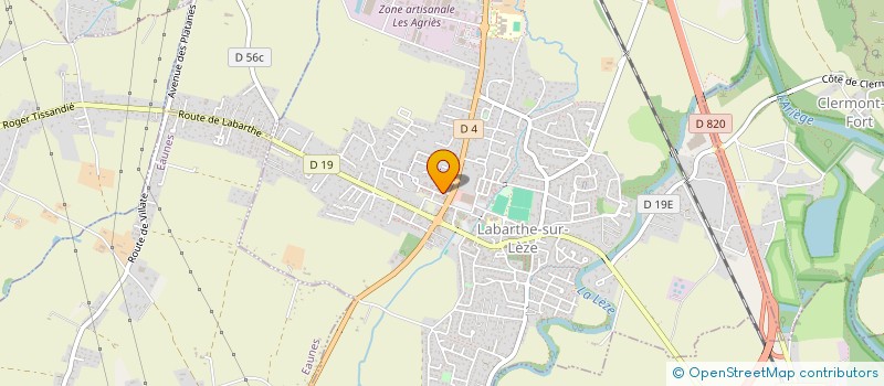 localisation de l'entreprise MADAME TESSA LEBOUCHER à LABARTHE-SUR-LEZE