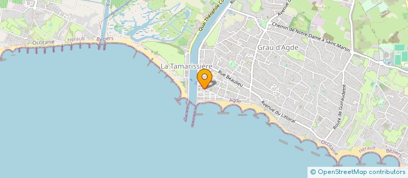 localisation de l'entreprise MADAME TESSA MARX  AGDE