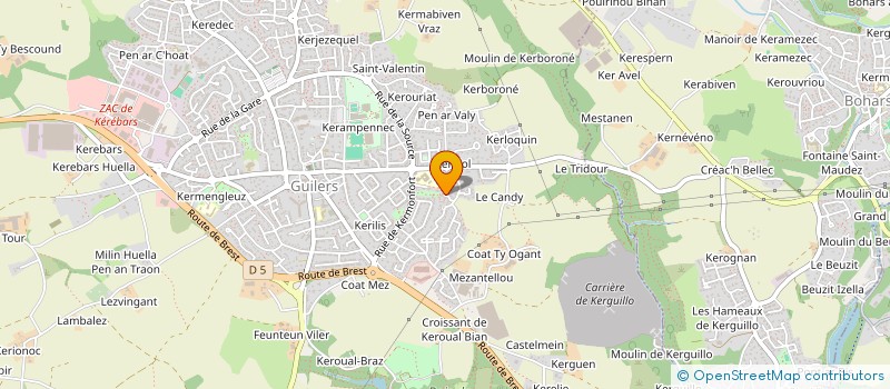 localisation de l'entreprise MADAME TESSA NAGALINGOM  GUILERS