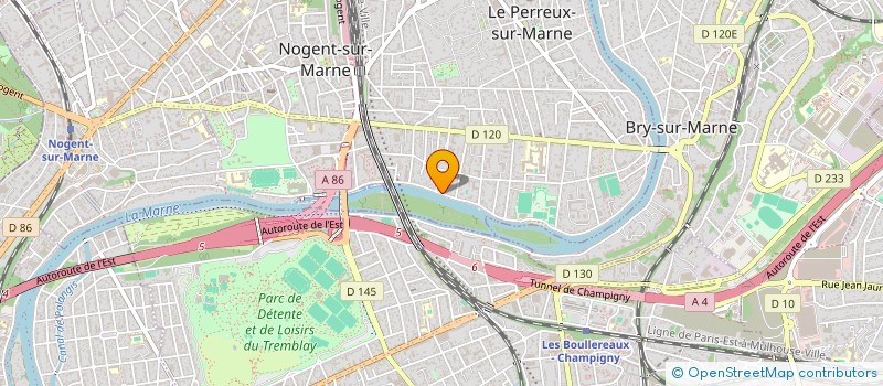 localisation de l'entreprise MADAME TESSA SUSTRAC à LE PERREUX-SUR-MARNE
