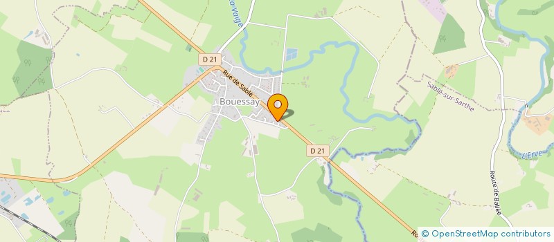 localisation de l'entreprise MADAME TESSA TEMPORALE  BOUESSAY