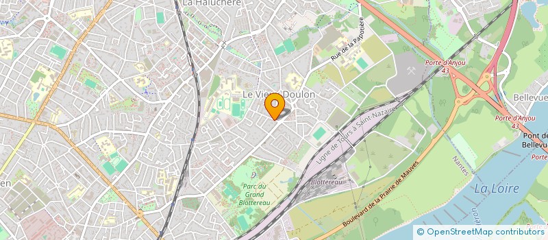 localisation de l'entreprise MADAME TESSA TRAVASSAC à NANTES