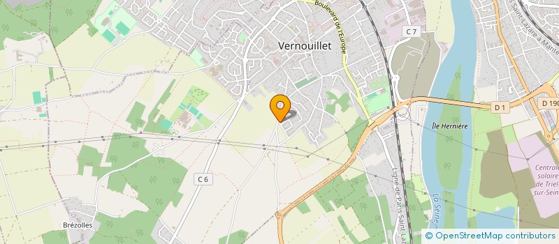 localisation de l'entreprise MADAME TESSA WADDELL à VERNOUILLET