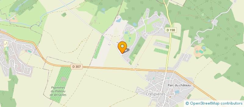 localisation de l'entreprise MADAME TESSAS DEDESSUS LE MOUTIER  CRESPIERES