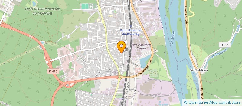 localisation de l'entreprise MADAME TESSIA PHILIPPE  SAINT-ETIENNE-DU-ROUVRAY