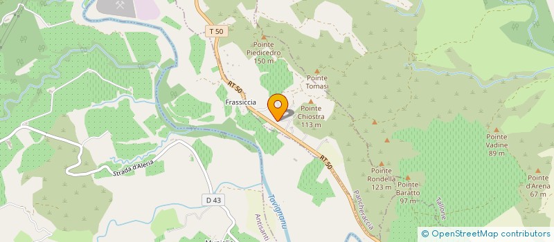 localisation de l'entreprise MADAME TESSY BULLOZ  ALERIA