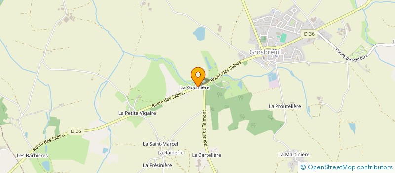 localisation de l'entreprise MADAME TESSY CHAUVIN  GROSBREUIL