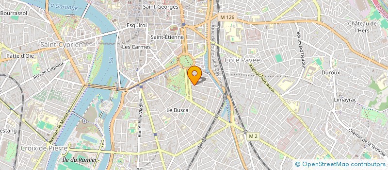 localisation de l'entreprise MADAME TETA AGBE  TOULOUSE