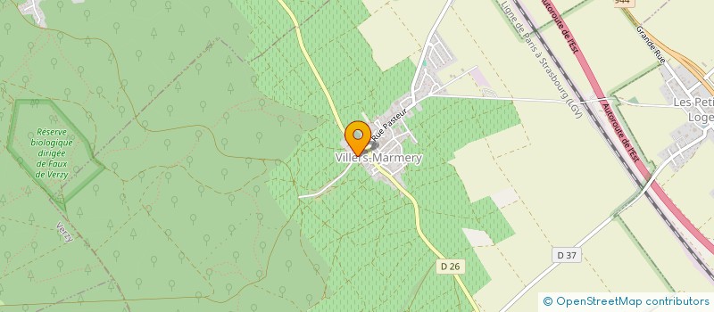 localisation de l'entreprise MADAME TETENOIRE ROTHIER  VILLERS-MARMERY