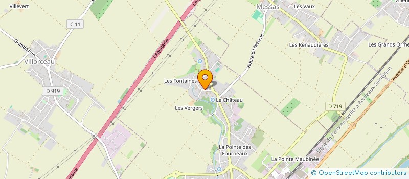 localisation de l'entreprise MADAME TETIANA BOCHAROVA à BEAUGENCY