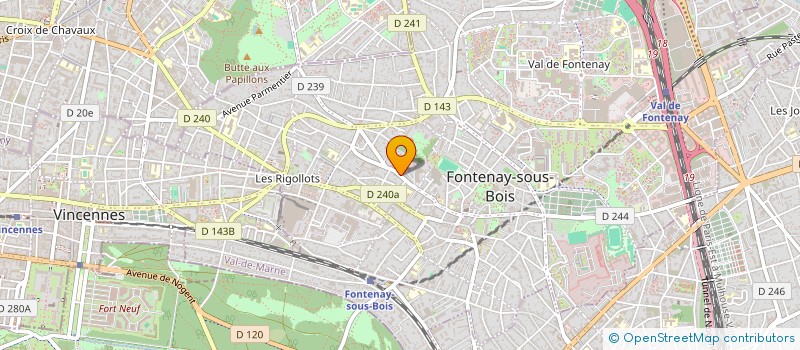 localisation de l'entreprise MADAME TETIANA DONETS à FONTENAY-SOUS-BOIS