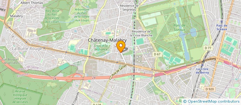 localisation de l'entreprise MADAME TETIANA HORDIIENKO à CHATENAY-MALABRY
