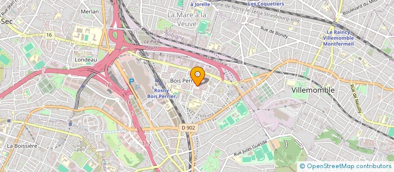 localisation de l'entreprise MADAME TETIANA ISAIENKO à ROSNY-SOUS-BOIS