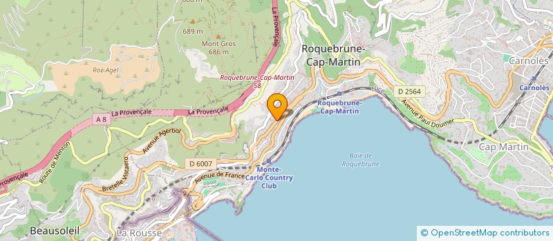 localisation de l'entreprise MADAME TETIANA SEMENIUK à ROQUEBRUNE-CAP-MARTIN