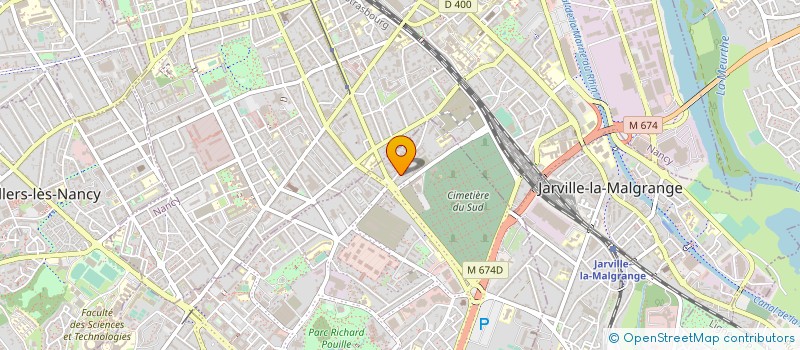 localisation de l'entreprise MADAME TETIANA VINNIKOVA  VANDUVRE-LES-NANCY