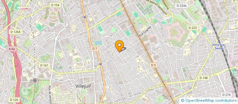 localisation de l'entreprise MADAME TETIANA YONYK à VITRY-SUR-SEINE