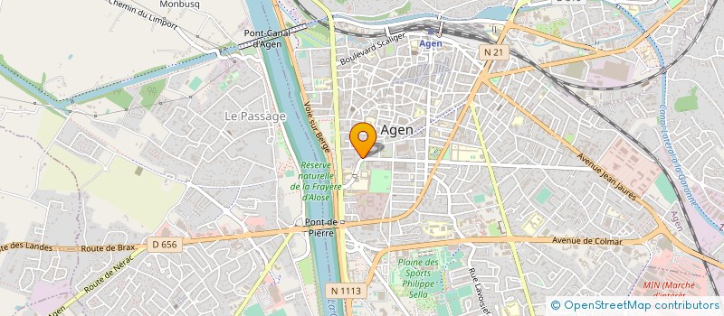 localisation de l'entreprise MADAME TETYANA KRAYEVSKA  AGEN