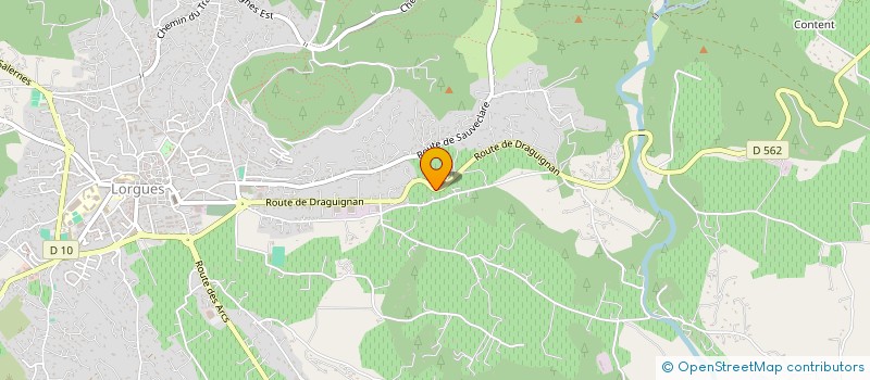 localisation de l'entreprise MADAME TETYANA OMELCHENKO  DRAGUIGNAN