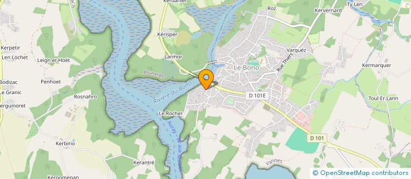 localisation de l'entreprise MADAME TETYANA VYEDROVA  LE BONO