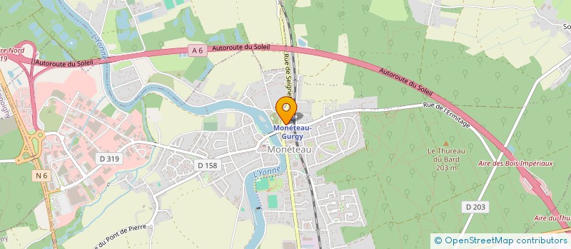 localisation de l'entreprise MADAME TEUNITA VAN DONKERSGOED à MONETEAU
