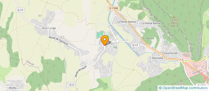 localisation de l'entreprise MADAME TEUTA ISLAMI à SILLINGY