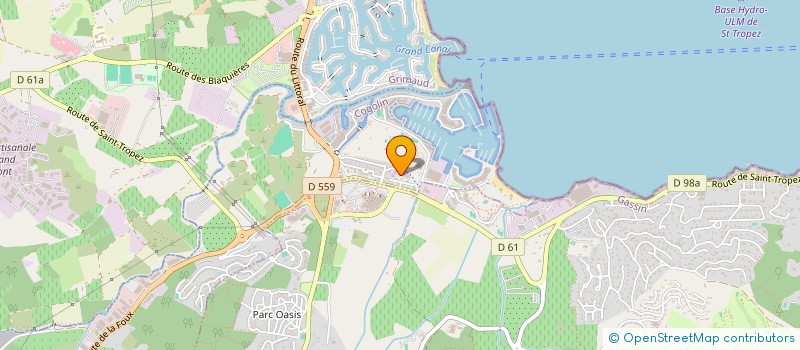 localisation de l'entreprise MADAME TEYA VALCHEVA à COGOLIN