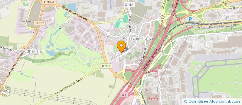 localisation de l'entreprise MADAME TEYSSA LABOURG à ROISSY-EN-FRANCE