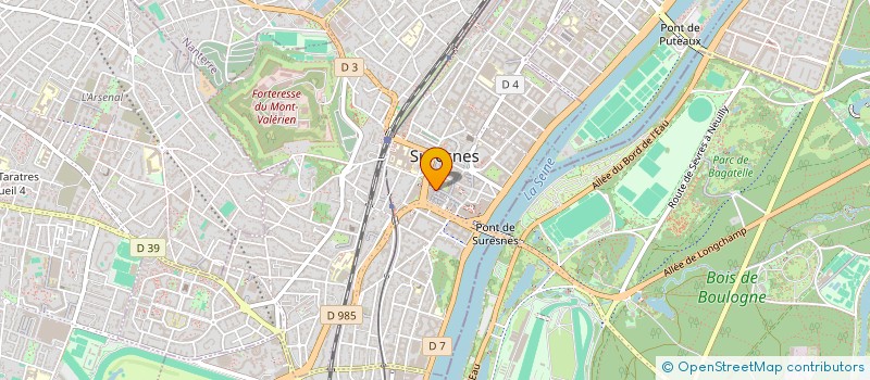 localisation de l'entreprise MADAME THAIS BIENABE à SURESNES