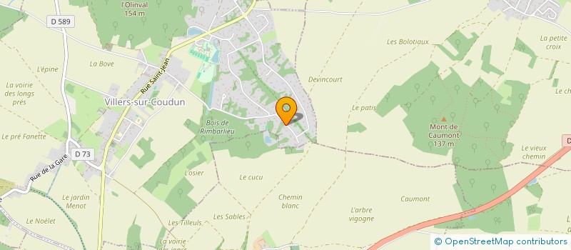 localisation de l'entreprise MADAME THAIS BOITEL  VILLERS-SUR-COUDUN