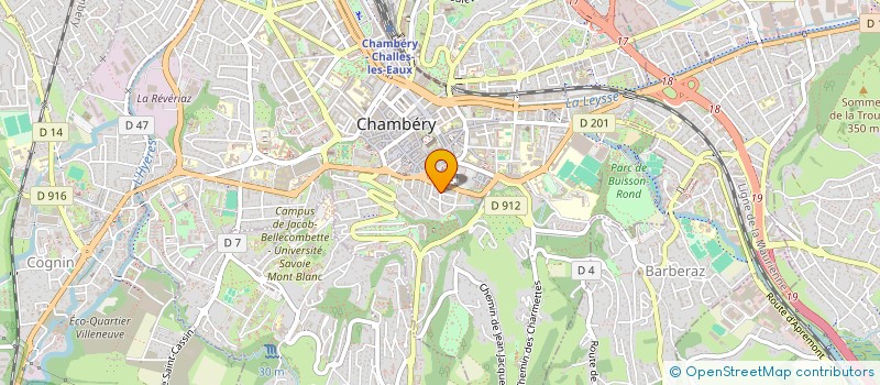 localisation de l'entreprise MADAME THAIS BOLO  CHAMBERY