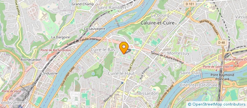 localisation de l'entreprise MADAME THAIS BROSSAT à CALUIRE-ET-CUIRE