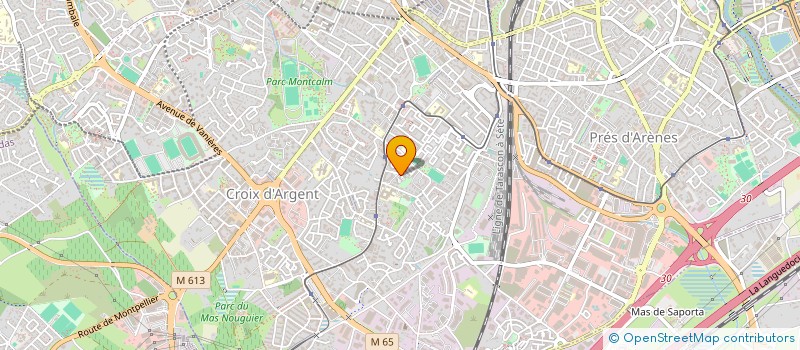 localisation de l'entreprise MADAME THAIS CHEVAL à MONTPELLIER